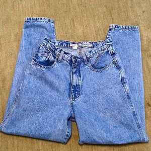 Vintage 90s Blue Jeans ZENA size 30 inch waist vintage youth size 11 balloon